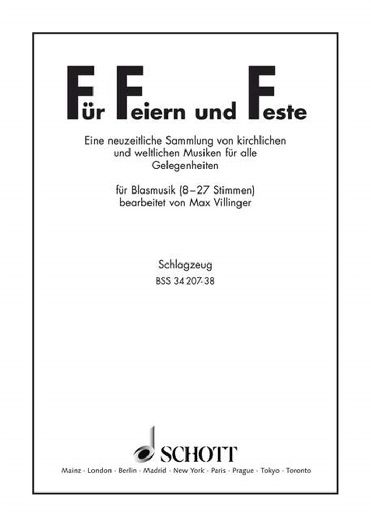 Fur Feiern und Feste